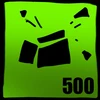 Smash 500 items