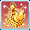 Shining Golden Fox Statue