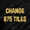 Change 875 tiles.