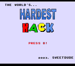 ~Hack~ World's Hardest Hack