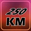 250 km!