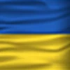 Ukrainian wonderful beautiful flag