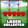 Laser collected