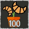 100 Croissant plants