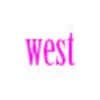 west