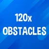 Hit 120 obstacles.