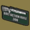 .300 Bolt Action Rifle (Winter Camo)