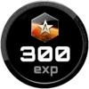 Get 300 exp