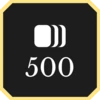 500 cards