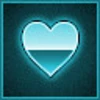 Turquoise heart