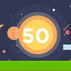 Accumulate 50 points in total