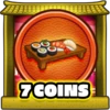 7 coins collected