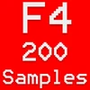 Collected 200x F4 Samples