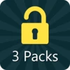 Unlock 3 Packs