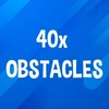 Hit 40 obstacles.