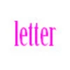 letter